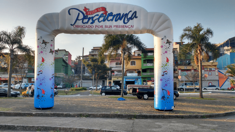 portico inflavel