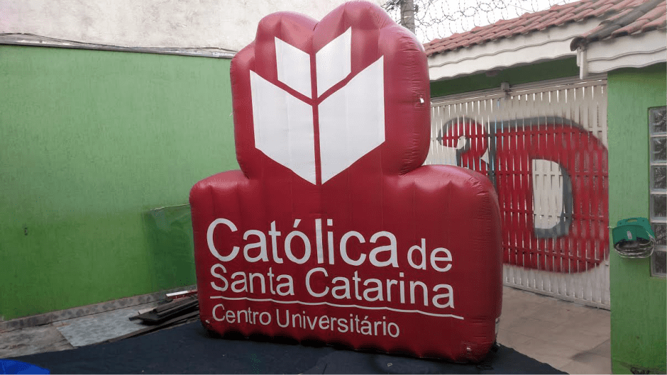 fabrica de logotipos inflaveis