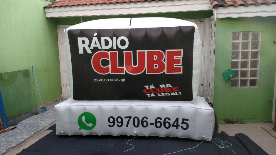 fabrica de logotipos inflaveis