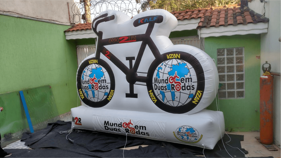 logomarca inflavel