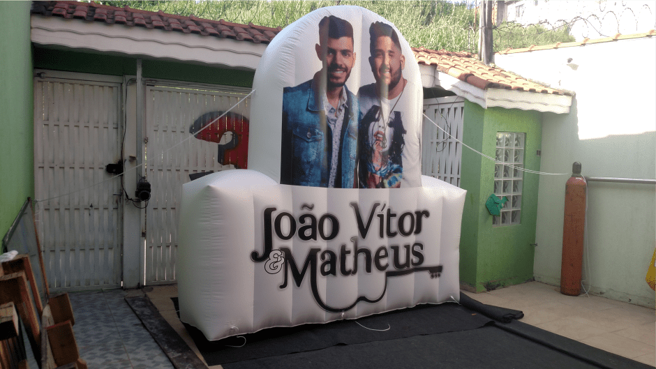 logomarca inflavel