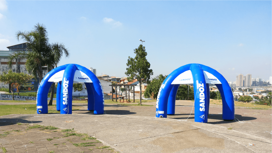 stand inflavel sandoz